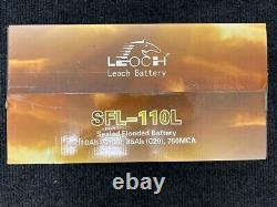 12V 110 AH Leoch Low Height Adventurer Deep Cycle Leisure Battery / SFL-110L