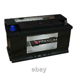 12V 110 AH Titanium Low Height Adventurer Deep Cycle Leisure Battery