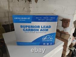 12V 115AH Leisure AGM Battery Deep Cycle