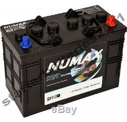 12V 115AH Numax XDT30MF Super Heavy Duty Deep Cycle Leisure Battery 1000+ Cycles