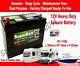 12v 120ah 120 Ah Sb Cl120 Leisure Battery Deep Cycle Motorhome Caravan Campervan