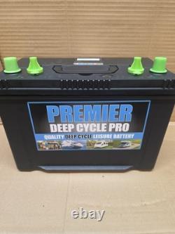 12V 120Ah Deep Cycle Leisure Battery XV120, Caravan, Motorhome, Boat, Solar