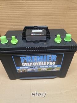 12V 120Ah Deep Cycle Leisure Battery XV120, Caravan, Motorhome, Boat, Solar