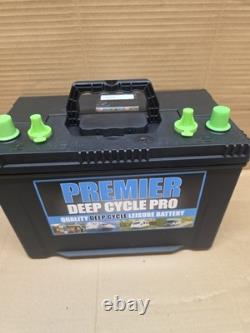 12V 120Ah Deep Cycle Leisure Battery XV120, Caravan, Motorhome, Boat, Solar