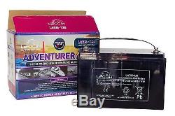 12V 120 AH LEOCH Adventurer AGM Deep Cycle Leisure Battery WITH 4 Year Warranty