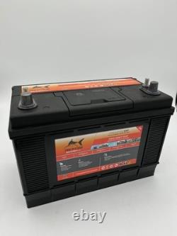 12V 120ah DEEP CYCLE LEISURE Battery, CARAVAN, MOTORHOME, BOAT Sealed for life