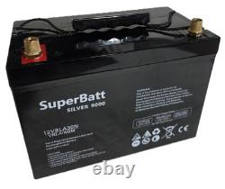 12V 130AH (110AH 120AH) VRLA AGM Deep Cycle Leisure Marine Battery 12VSLA30N