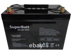 12V 130AH (110AH 120AH) VRLA AGM Deep Cycle Leisure Marine Battery 12VSLA30N