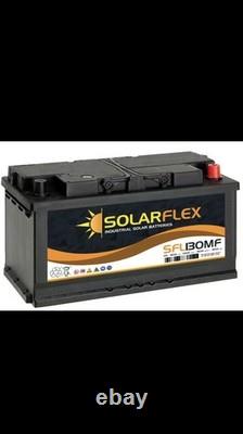 12V 130AH Leisure Battery DEEP CYCLE for Caravan Campervan Motorhome 130 AH