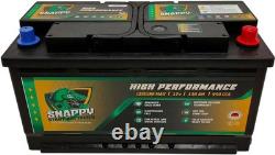 12V 130AH Leisure Battery High Power Deep Cycle 4yr Warranty Caravan Solar