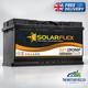 12v 130ah Deep Cycle Leisure Battery Caravan Campervan Motorhome Camping Rv