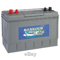 12V 130Ah Deep Cycle Leisure Battery For Camper & Bluetooth IP22 12/15 Charger