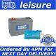 12v 130ah Deep Cycle Leisure Battery For Camper Motorhome With 500va Inverter