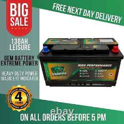 12V 130Ah High Power Leisure Battery Reliable Energy for Your Caravan