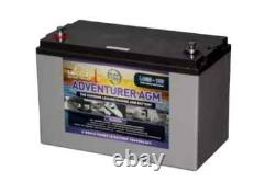 12V 130 AH AGM Deep Cycle Leisure Battery EQUIVALENT TO LAGM 130