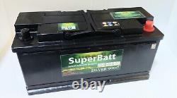 12V 140AH AGM140L Deep Cycle Leisure Battery Low Height L393mm X W175mm X H190mm