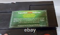 12V 140AH AGM140L Deep Cycle Leisure Battery Low Height L393mm X W175mm X H190mm