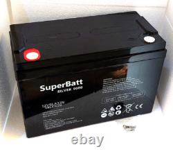 12V 140AH VRLA AGM Deep Cycle Leisure Marine Battery 12VSLA33N Motorhomes Boat