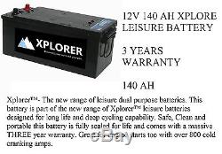 12v 140 Ah Xplore Leisure Battery Brand New Cheapest On Ebay