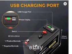 12V 150AH LiFePO4 Lithium Battery 5000+ Deep Cycle Solar RV Leisure Off-Grid