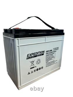 12V 160AH Expedition Plus Lead Carbon Gel Ultra Deep Cycle Battery