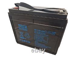 12V 160Ah VRLA AGM sealed battery for Leisure, Marine, Solar, CCTV and more