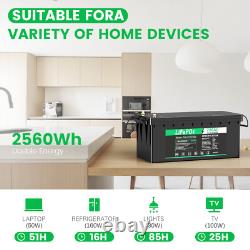 12V 200Ah 300Ah LiFePO4 Lithium Leisure Battery Deep Cycle BMS Solar Off-grid
