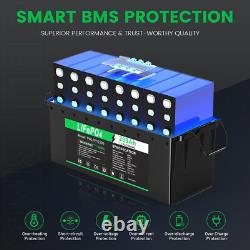 12V 200Ah 300Ah LiFePO4 Lithium Leisure Battery Deep Cycle BMS Solar Off-grid