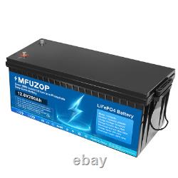 12V 200Ah LiFePO4 Lithium Battery Low Temp Leisure Battery for RV Solar 200A BMS
