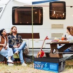 12V 200Ah LiFePO4 Lithium Battery Low Temp Leisure Battery for RV Solar 200A BMS