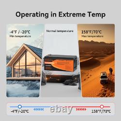 12V 200Ah Lifepo4 Battery Lithium Leisure Battery Low Temp Rechargeable for RV