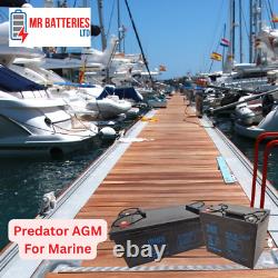 12V 200Ah VRLA AGM battery for Leisure, Marine, Solar, CCTV and more