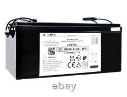 12V 300AH LITHIUM Leisure Battery DEEP CYCLE for Motorhome / Caravan / Campervan