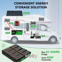 12V 300Ah LiFePO4 Battery Lithium Leisure Battery 15000+ Cycles BMS Off-grid RV