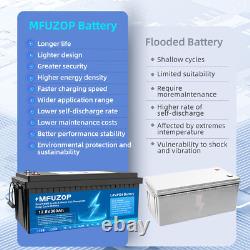 12V 300Ah Lifepo4 Battery Lithium Leisure Battery 10000+ Cycles Low Temp for RV