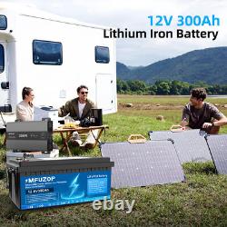 12V 300Ah Lifepo4 Battery Lithium Leisure Battery 10000+ Cycles Low Temp for RV