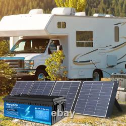 12V 300Ah Lifepo4 Battery Lithium Leisure Battery For Home Garden Solar Panel RV