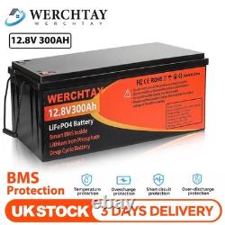12V 300Ah Lifepo4 Battery Lithium Leisure Battery Low Temp Rechargeable for RV