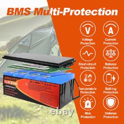 12V 300Ah Lifepo4 Battery Lithium Leisure Battery Low Temp Rechargeable for RV
