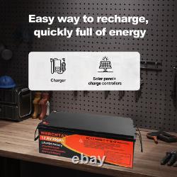12V 300Ah Lifepo4 Battery Lithium Leisure Battery Low Temp Rechargeable for RV