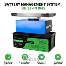 12V 300Ah Lifepo4 Battery Lithium Leisure Battery, Low Temp, Rechargeable for RV