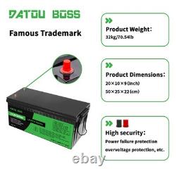 12V 300Ah Lifepo4 Battery Lithium Leisure Battery, Low Temp, Rechargeable for RV