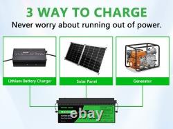 12V 300Ah Lifepo4 Battery Lithium Leisure Battery, Low Temp, Rechargeable for RV