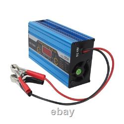 12V 30A Leisure LCD Battery Charger For Caravan Campervan Motorhome Marine Boat