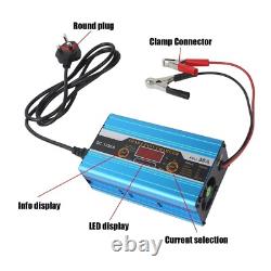 12V 30A Leisure LCD Battery Charger For Caravan Campervan Motorhome Marine Boat