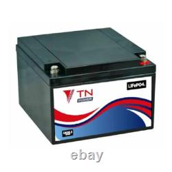 12V 30Ah Lithium Leisure Battery, TN Power LiFePO4, Golf, Mobility, Camper