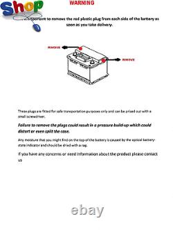 12V 50AH LEISURE BATTERY DEEP CYCLE for CARAVAN CAMPERVAN MOTORHOME