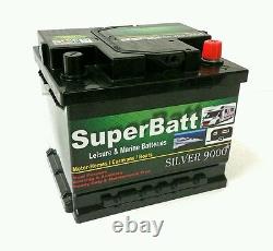 12V 50AH SuperBatt LH50 Leisure Battery Horsebox Electric Fence Pigeon Magnet