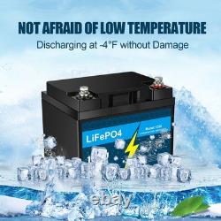 12V 50Ah LiFePO4 Battery Lithium Leisure Battery 12V for Trolling Motor RV Camp