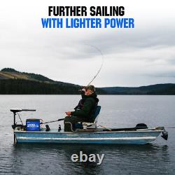 12V 50Ah LiFePO4 Battery Lithium Leisure Battery 12V for Trolling Motor RV Camp